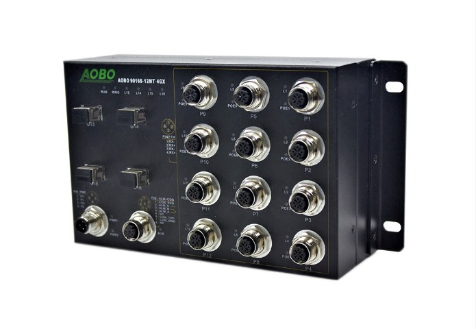 新品推荐 | AOBO 9016二层千兆网管型工业交换机，符合EN50155标准