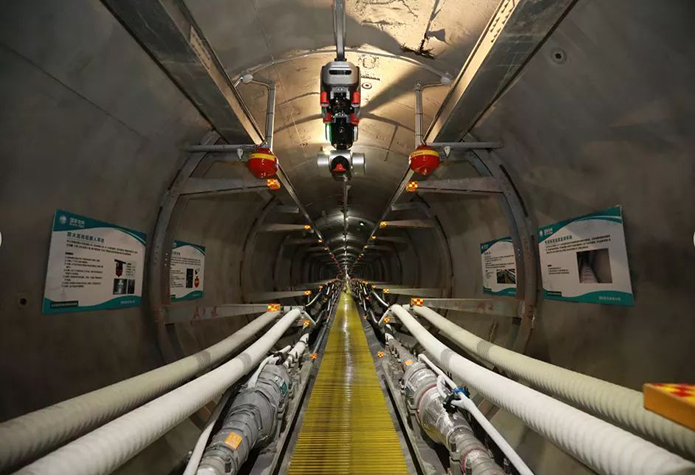 奥博瑞光AOBO系列工业交换机助力电力电缆隧道监控系统