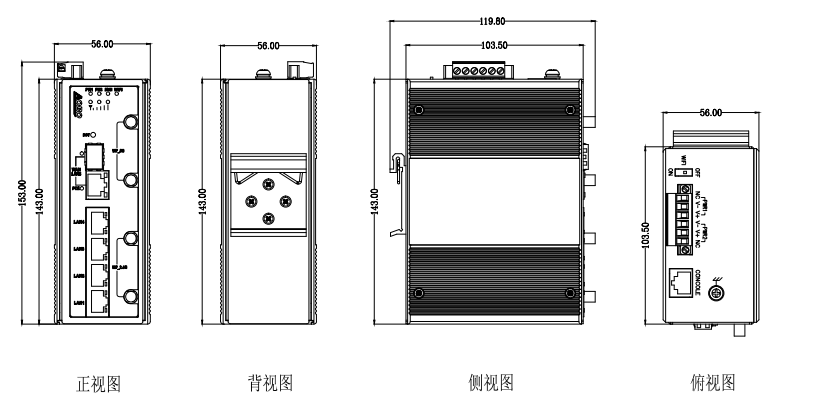 新品速递|AOBO W3306 工业级双频无线AP/4G路由器